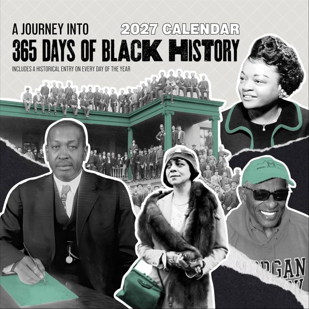 image 365 Days of Black History 2027 Wall Calendar Main Product Image