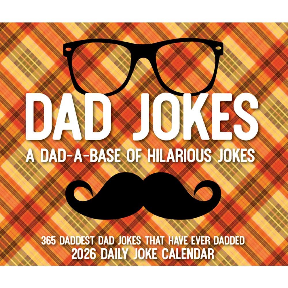 Dad Jokes A Dad a Base of Hilarious Jokes 2026 Desk Calendar Fourth Alternate Image