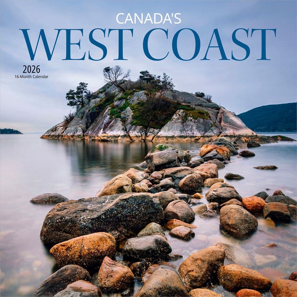 Canada West Coast 2026 Wall Calendar Main Image