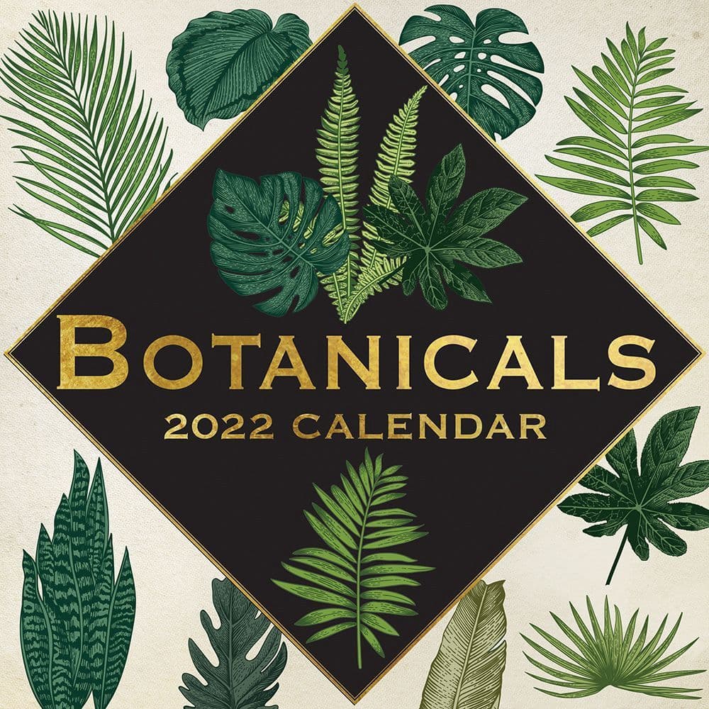 Botanicals 2022 Wall Calendar