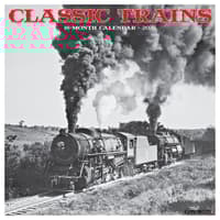 image Classic Trains 2026 Wall Calendar  Main Image
