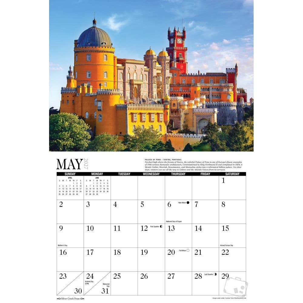 World Traveler 2027 Wall Calendar Second Alternate Image