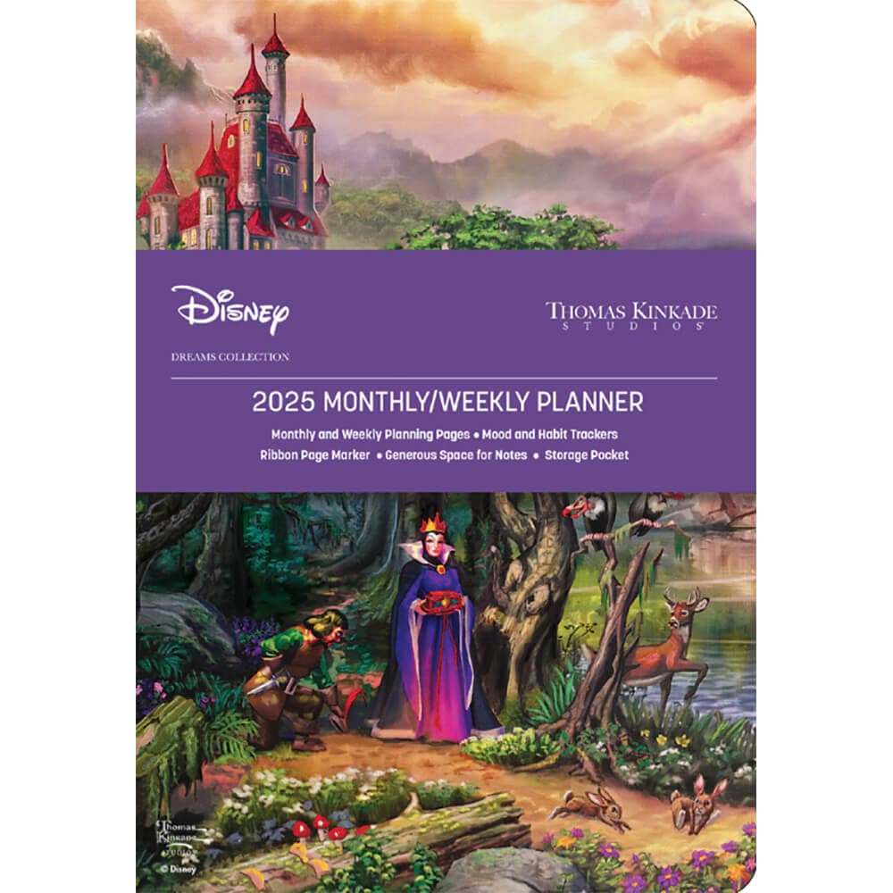 Thomas Kinkade Disney Maleficent 2025 Planner Main Product Image width=&quot;1000&quot; height=&quot;1000&quot;