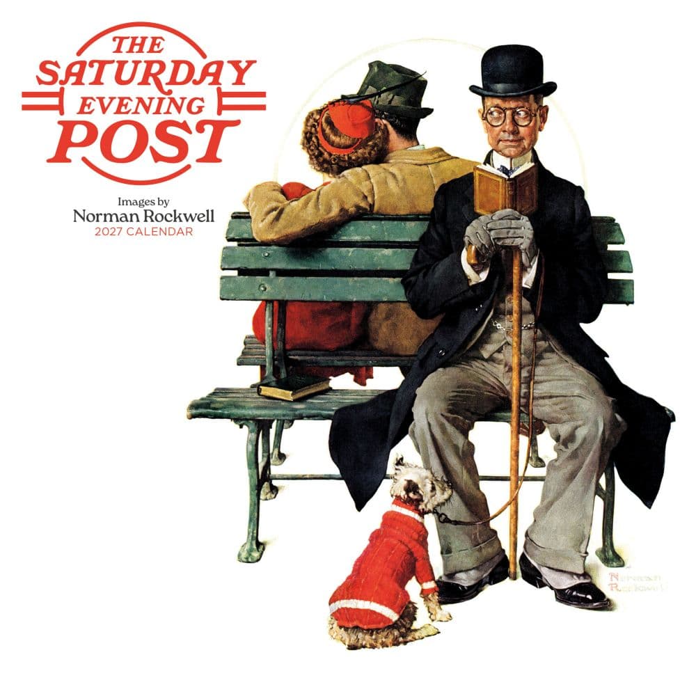 image Rockwell 2027 Mini Wall Calendar Main Product Image