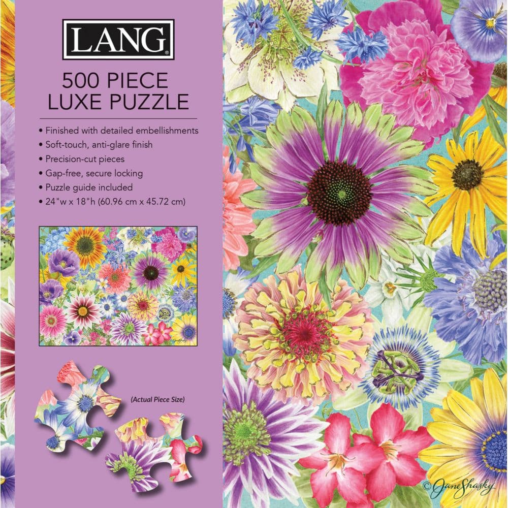 Botanical Inspirations 500 Piece Puzzle Alt1