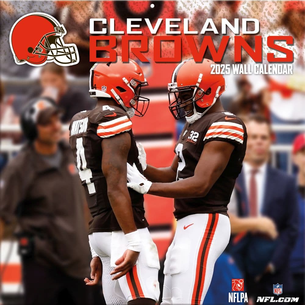 NFL Cleveland Browns 2025 Wall Calendar