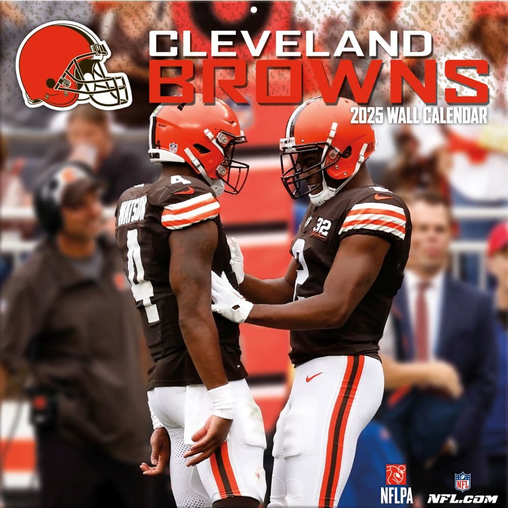 image NFL Cleveland Browns 2025 Wall Calendar Main Image