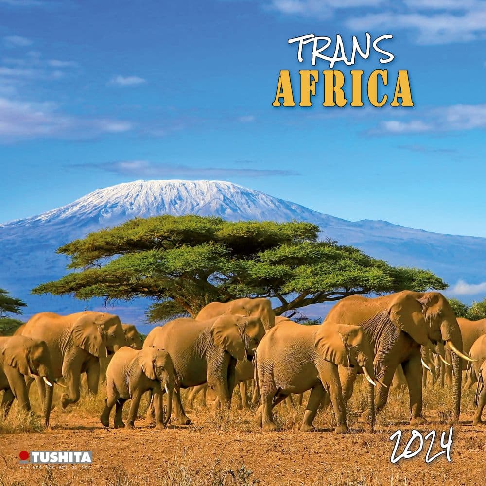 Africa 2024 Wall Calendar