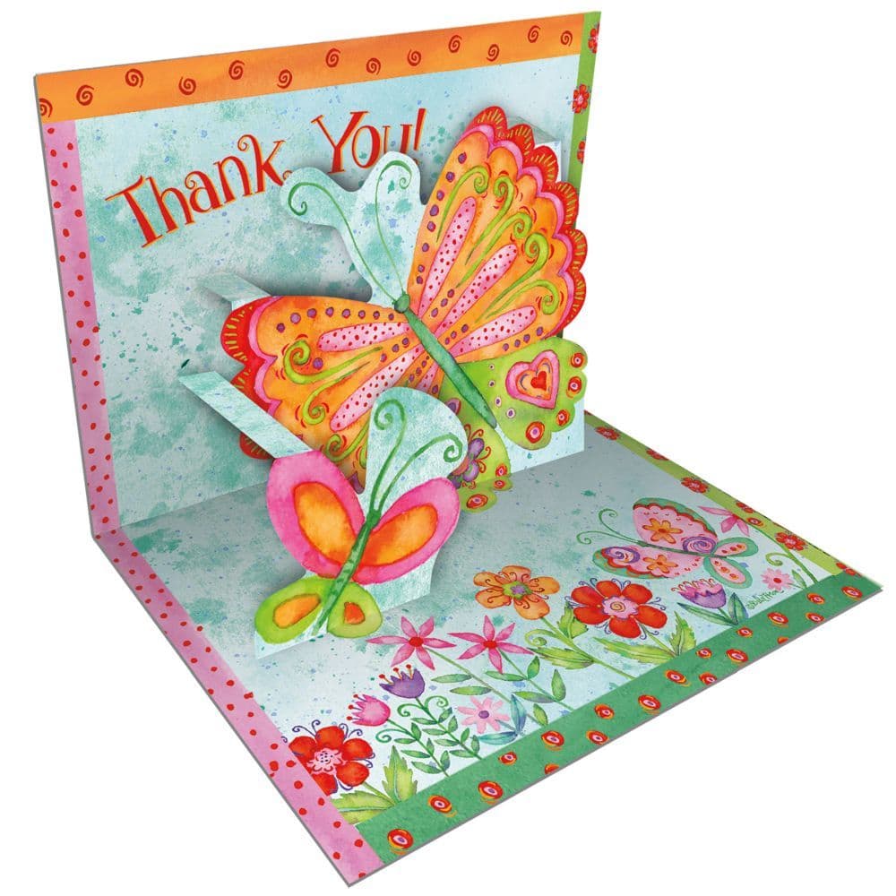 Simple Inspirations 3D Pop-Up Note Card (8 pack) by Debi Hron