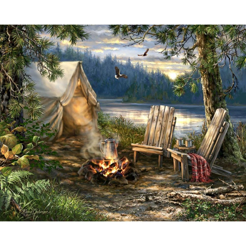 Evening at the Lake 500pc Puzzle Main Image