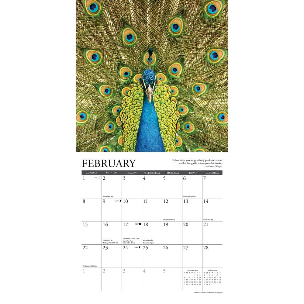 Inspirations 2026 Mini Wall Calendar Second Alternate Image