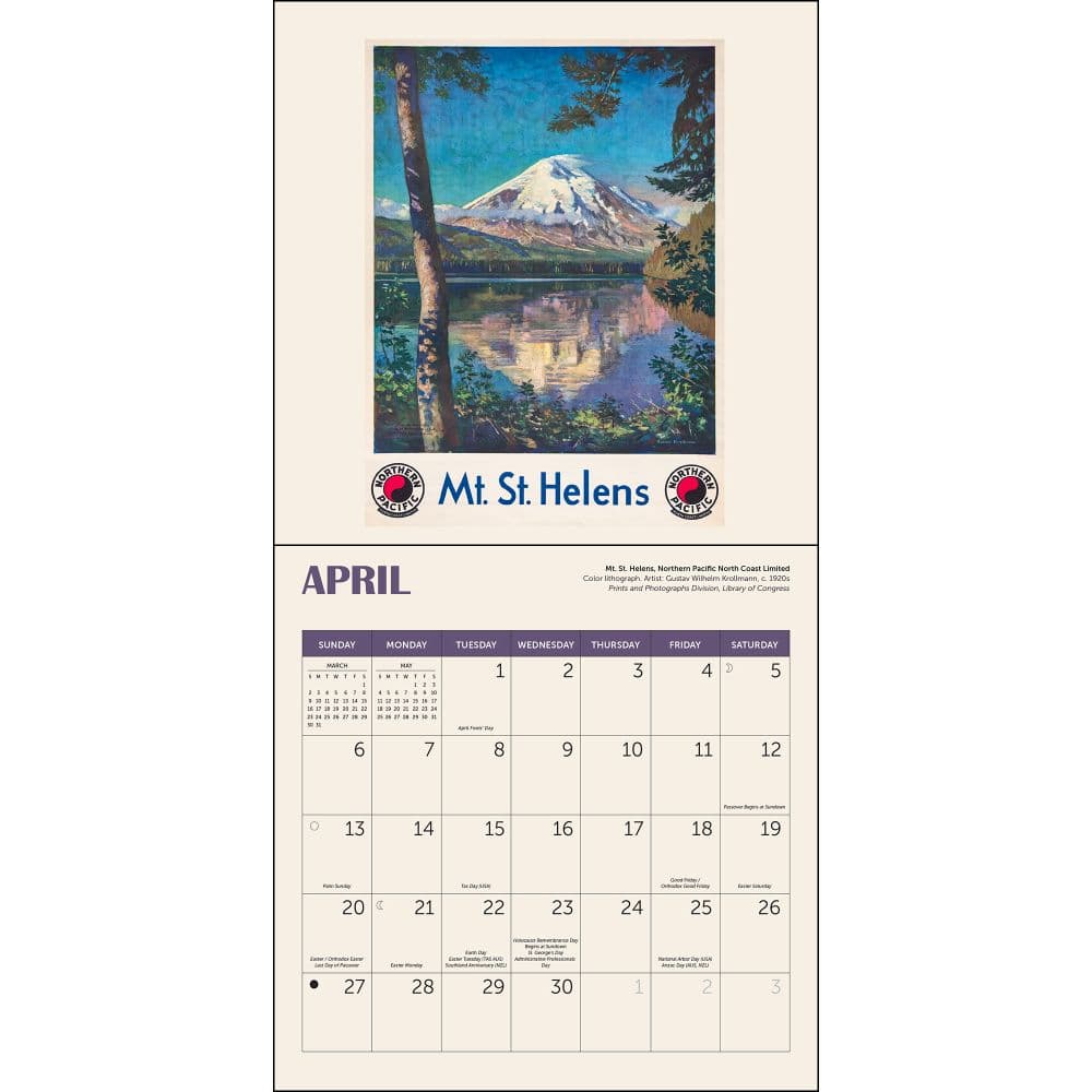 Travel the World 2025 Mini Wall Calendar Third Alternate Image width="1000" height="1000"