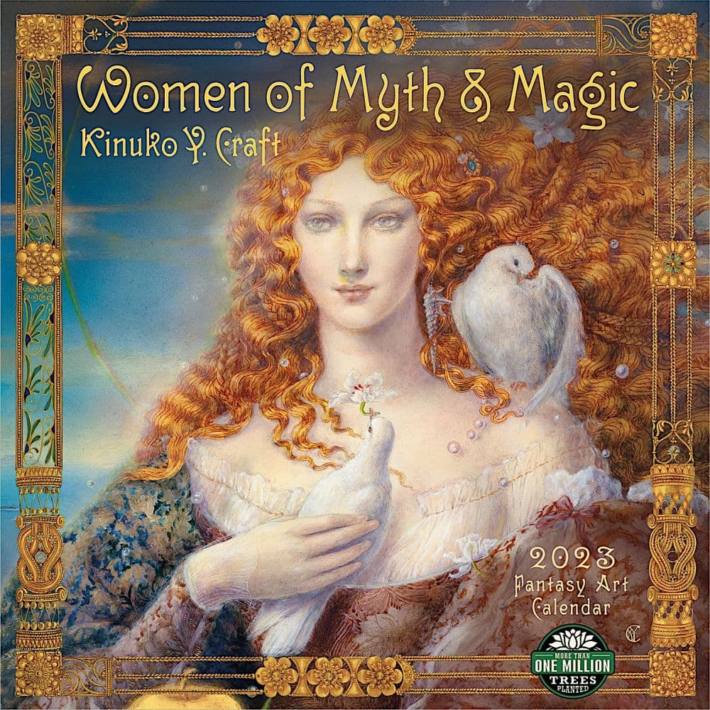 Women of Myth and Magic 2023 Wall Calendar Calendars For All