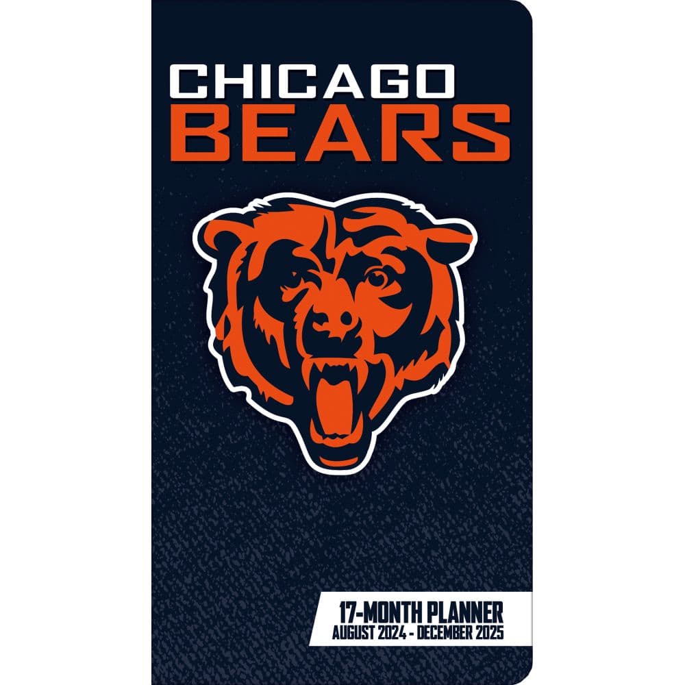 NFL Chicago Bears 17 Month 2025 Pocket Planner Main Image