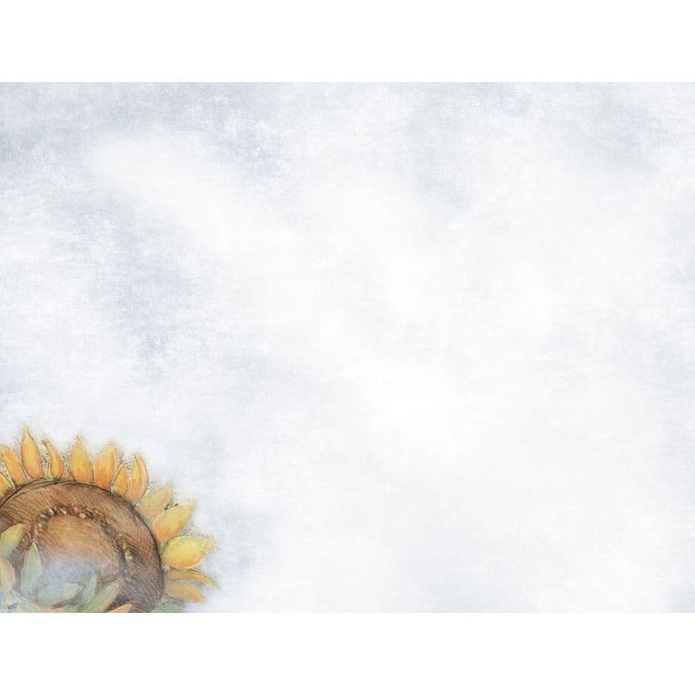 Sunflower Birds 5.25" x 4" Blank Note Cards by Susan Winget Alternate Image 2