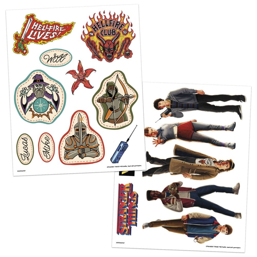 Stranger Things Collectors Edition 2026 Wall Calendar Fifth Alternate Image