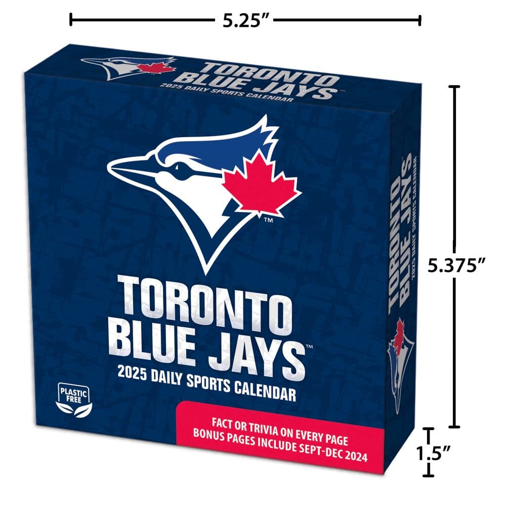 MLB Toronto Blue Jays 2025 Desk Calendar Fifth Alternate Image