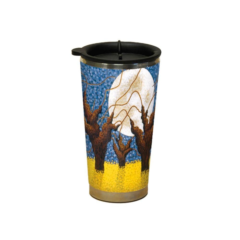 Full Moon 16 oz. Traveler Mug by Lowell Herrero Main Image