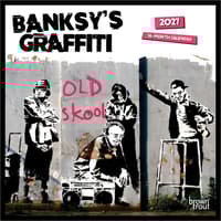 image Banksys Graffiti 2027 Mini Wall Calendar Main Product Image