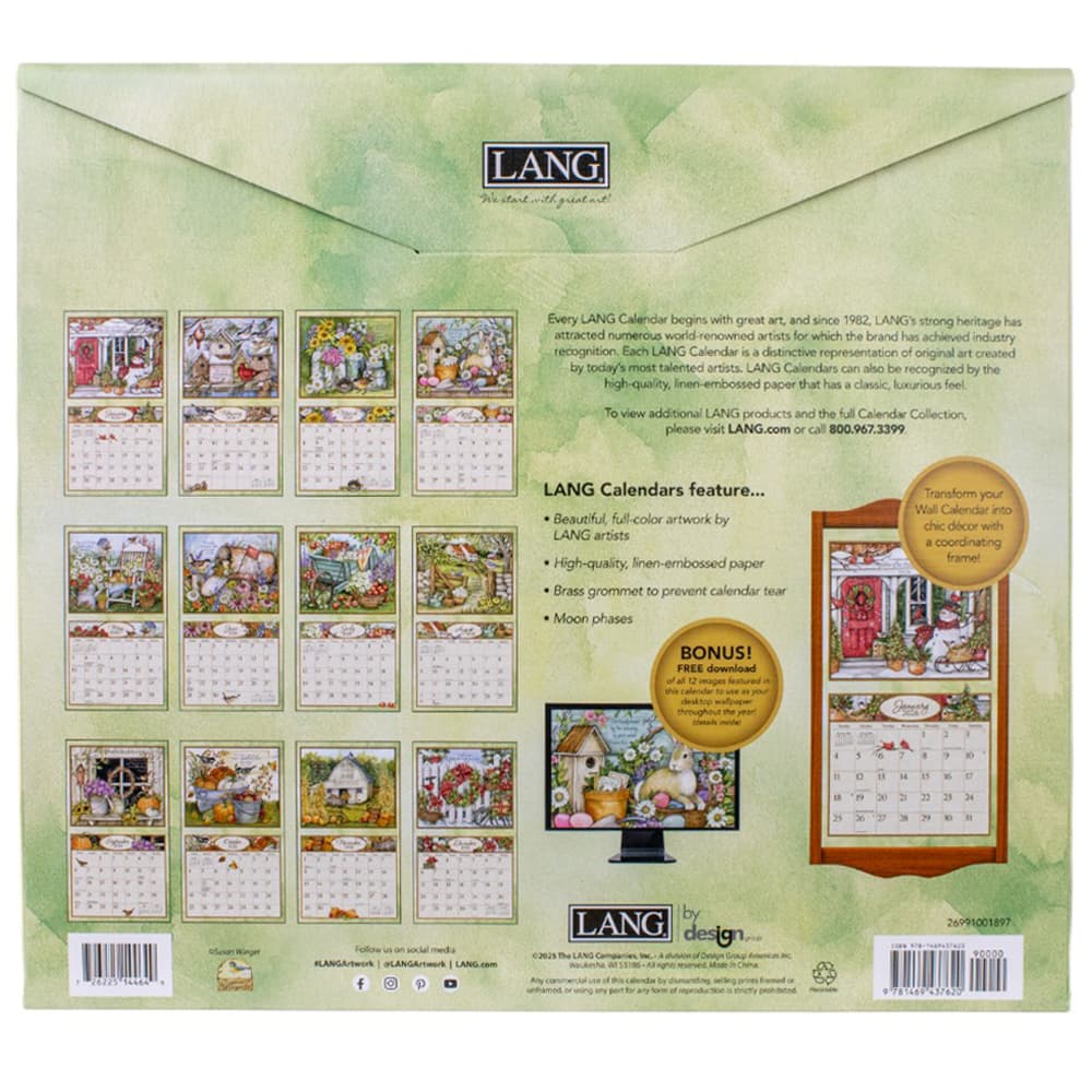 Bountiful Blessings 2026 Wall Calendar by Susan Winget_ALT2