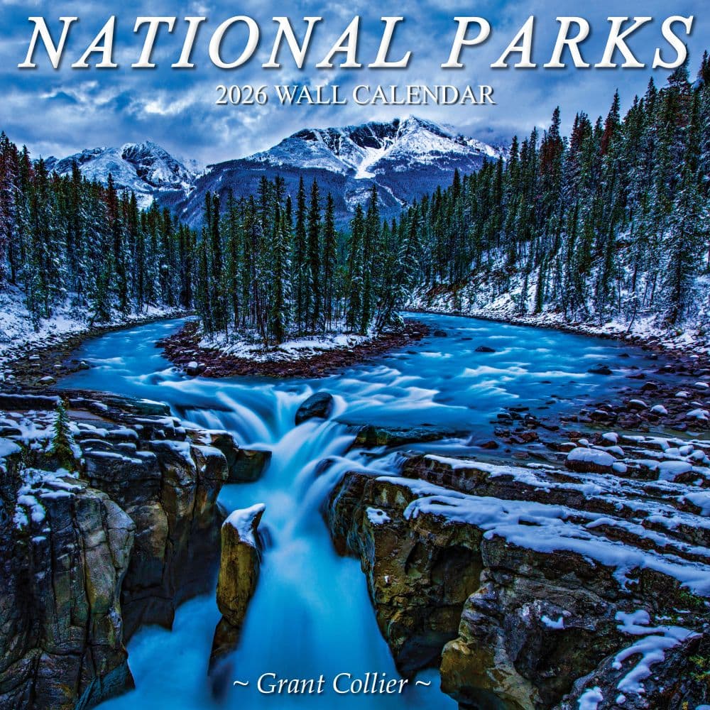 image National Parks 2026 Wall Calendar Main Image