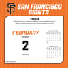 image MLB San Francisco Giants 2027 Desk Calendar Third Alternate Image