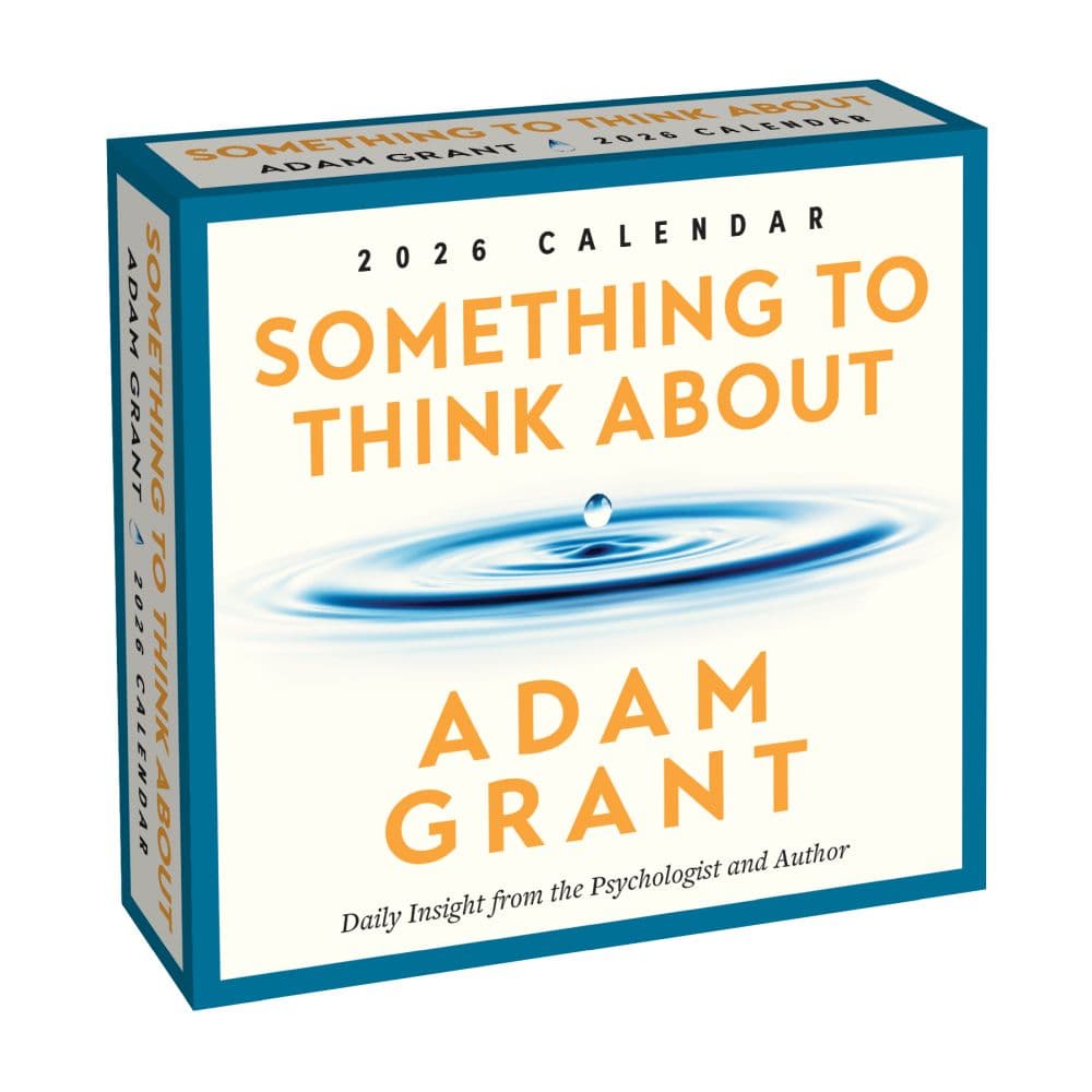 Adam Grant 2026 Desk Calendar Main Image