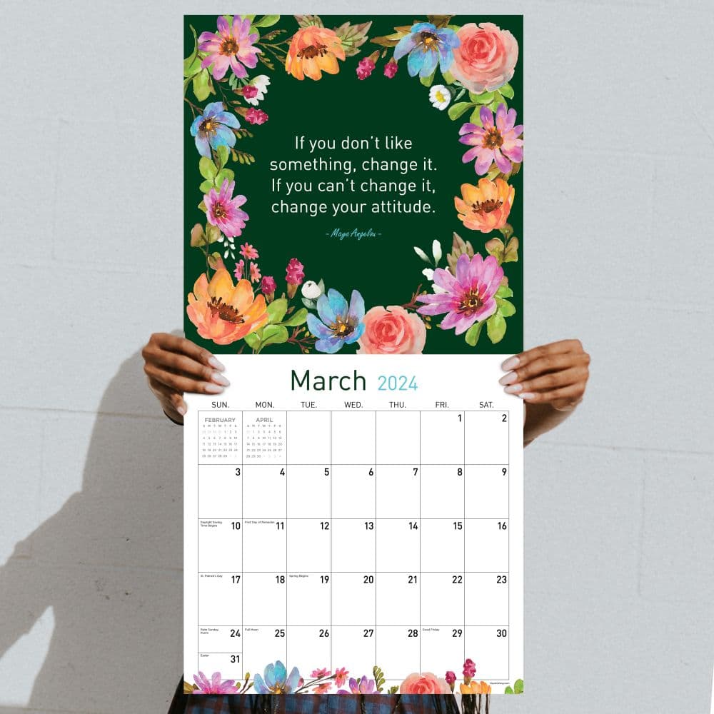 Seize the Day 2024 Wall Calendar