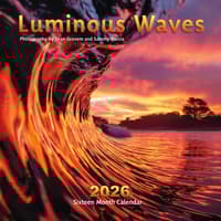 image Luminous Waves 2026 Wall Calendar Main Image