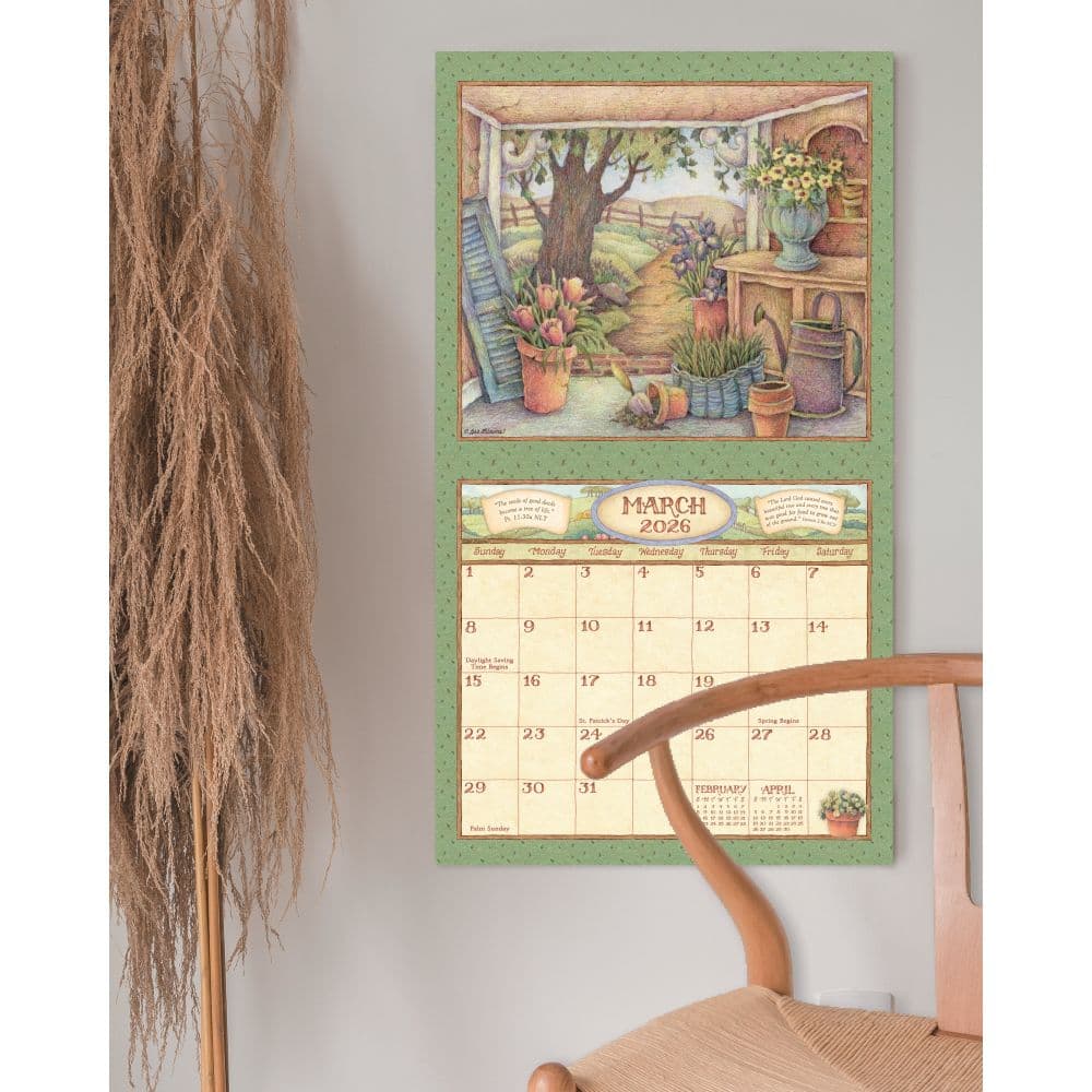 Faithful Moments by Lisa Blowers 2026 Wall Calendar Fourth Alternate Image