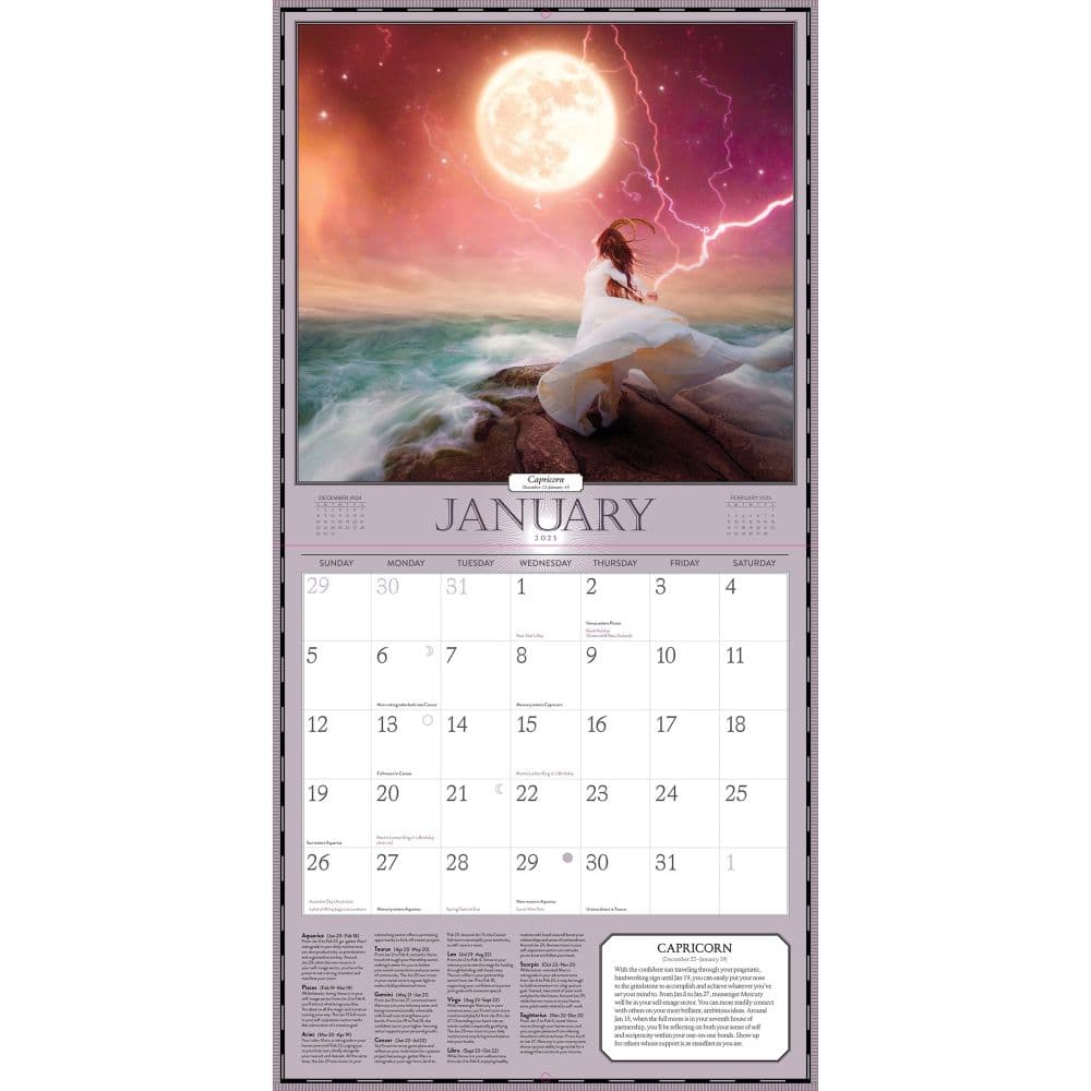 Astrology 2025 Wall Calendar First Alternate Image width="1000" height="1000"