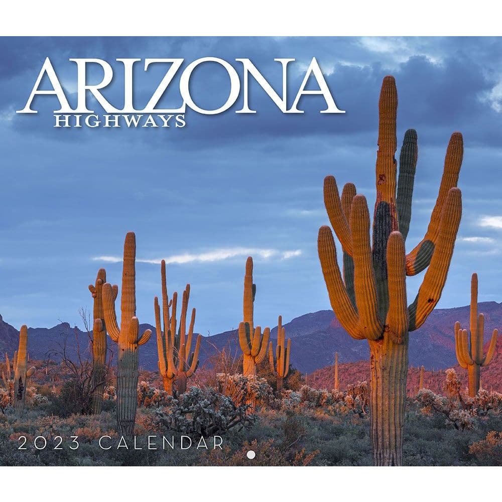 Arizona Highways Scenic 2023 Wall Calendar 1259767704 - U.S. States A-Z