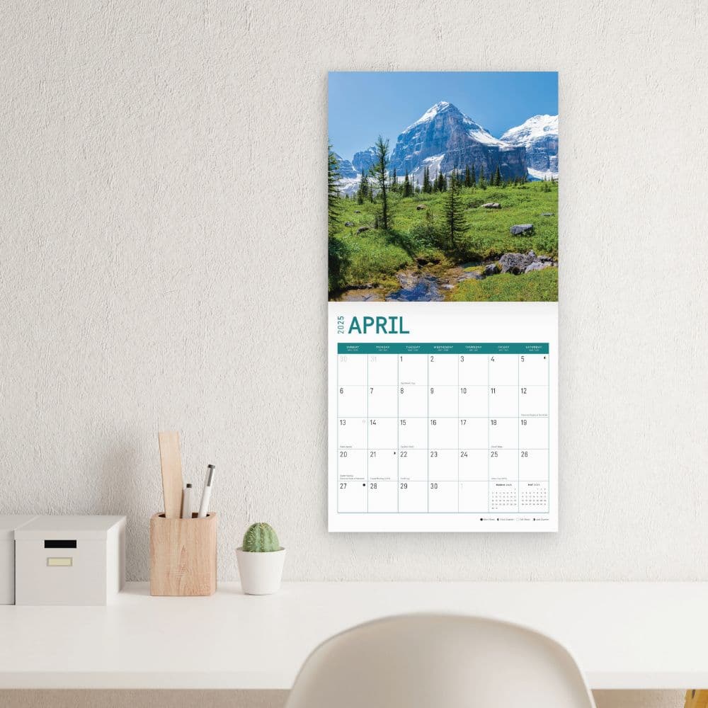 Banff National Park 2025 Wall Calendar Third Alternate Image width="1000" height="1000"