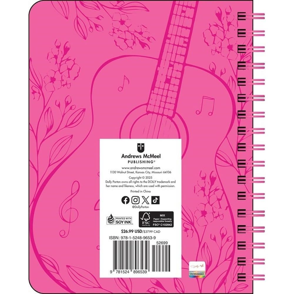 Dolly Parton 2026 Engagement Planner First Alternate Image