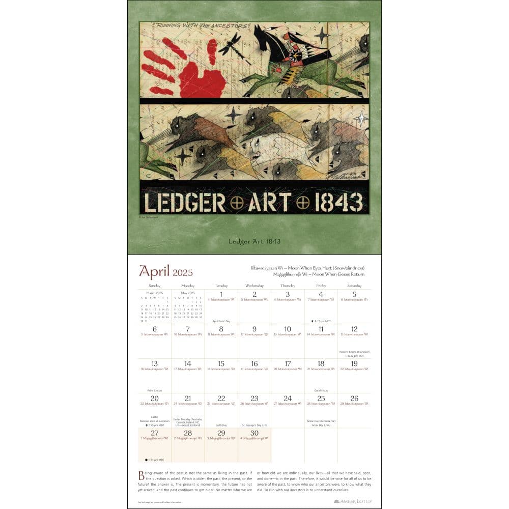 Lakota Way 2025 Wall Calendar First Alternate Image width=&quot;1000&quot; height=&quot;1000&quot;