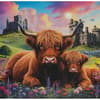 image Highland Cows 500 Piece Puzzle First Alternate Image
