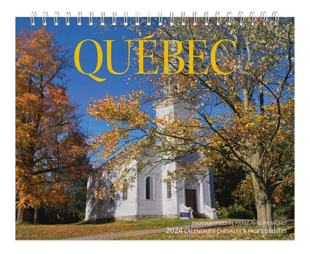 Quebec Double 2024 Easel Calendar