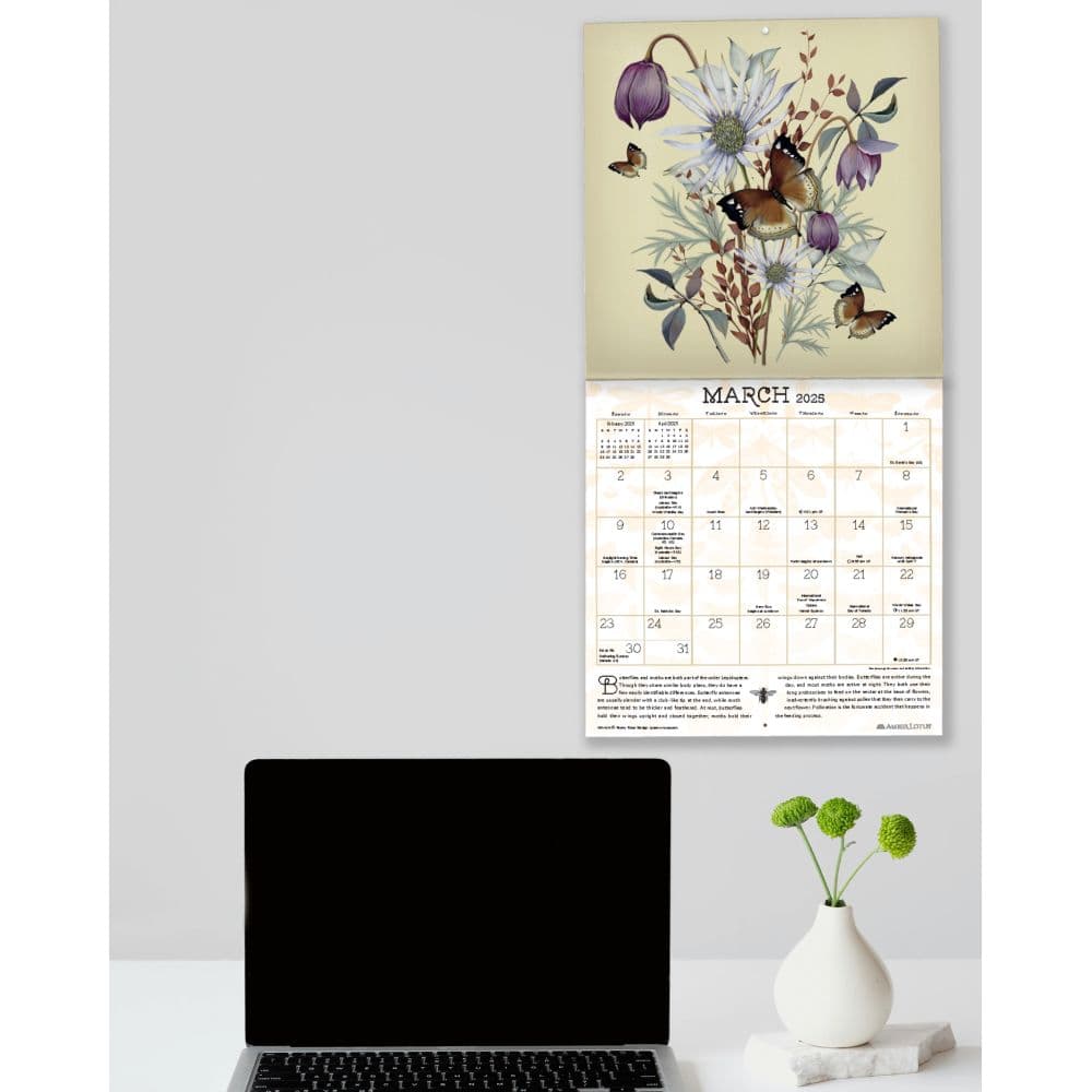 Praise for the Pollinators 2025 Wall Calendar Fourth Alternate Image