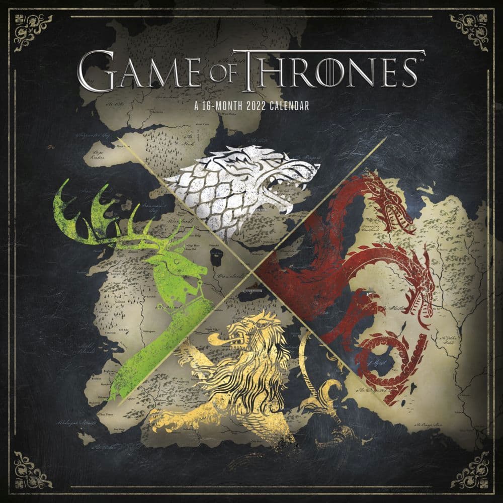 Game of Thrones 2022 Wall Calendar