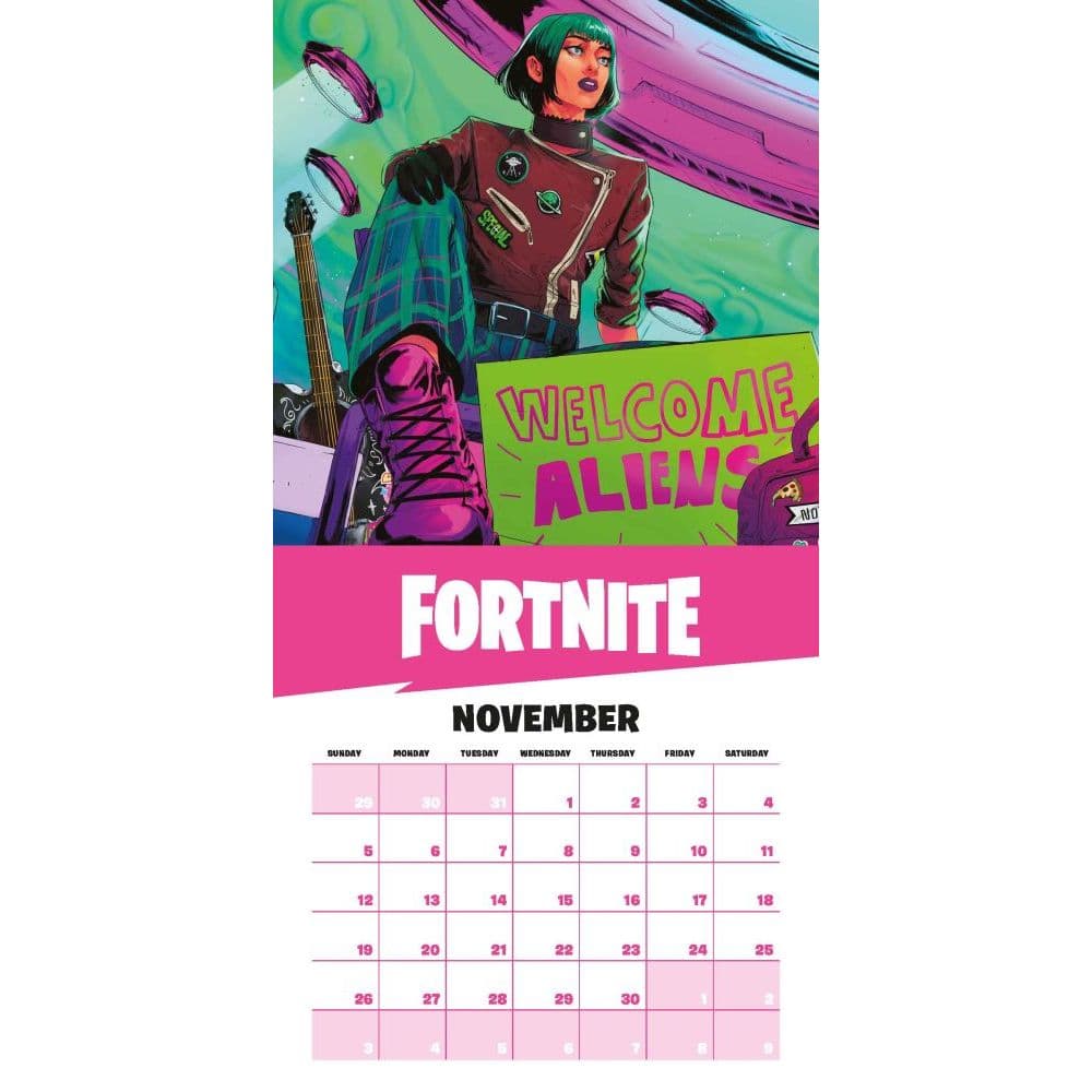 Fortnite 2023 Wall Calendar Calendars