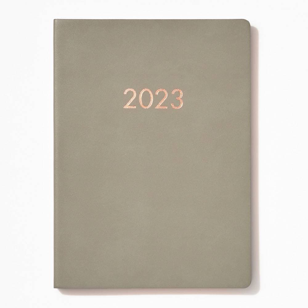 Waste Not Paper Chicago Ave Cement LRG 2023 Planner