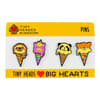 image Tiny Headed Ice Cream Pin Set Main Product Image width=&quot;1000&quot; height=&quot;1000&quot;