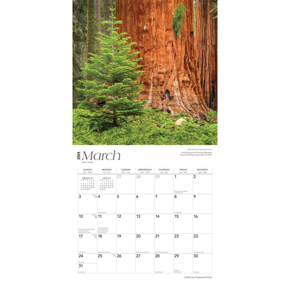 California National Parks 2024 Wall Calendar Second Alternate  Image width=&quot;1000&quot; height=&quot;1000&quot;