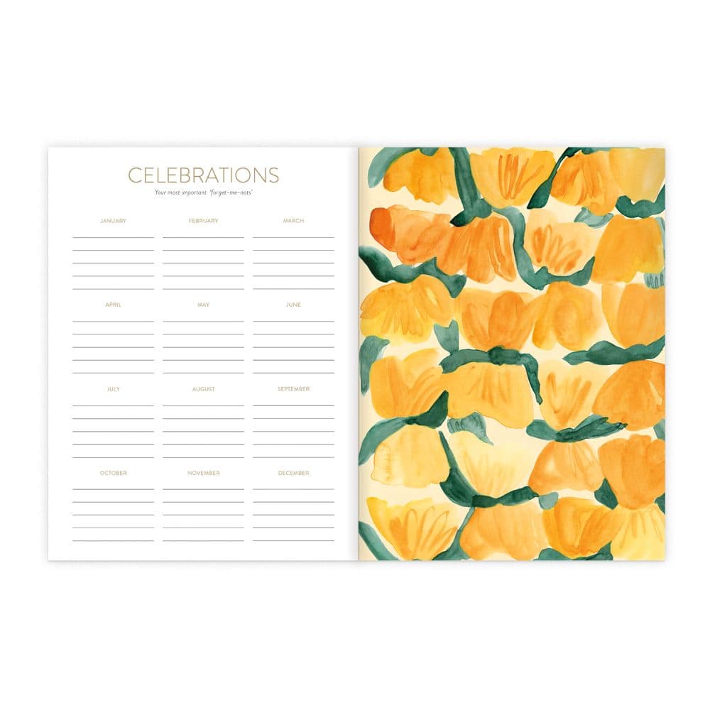 Floral Abundance Seedlings 2026 Planner Second Alternate Image