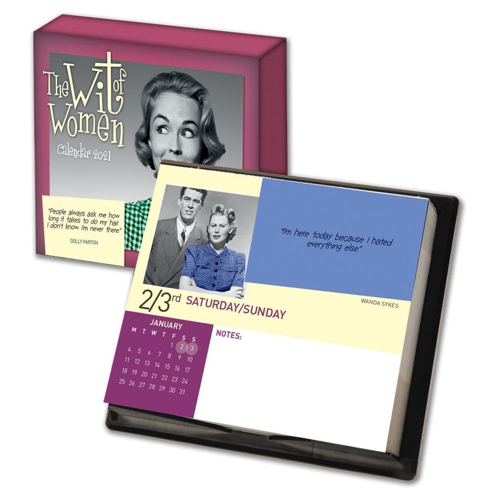 Wit of Women Desk Calendar