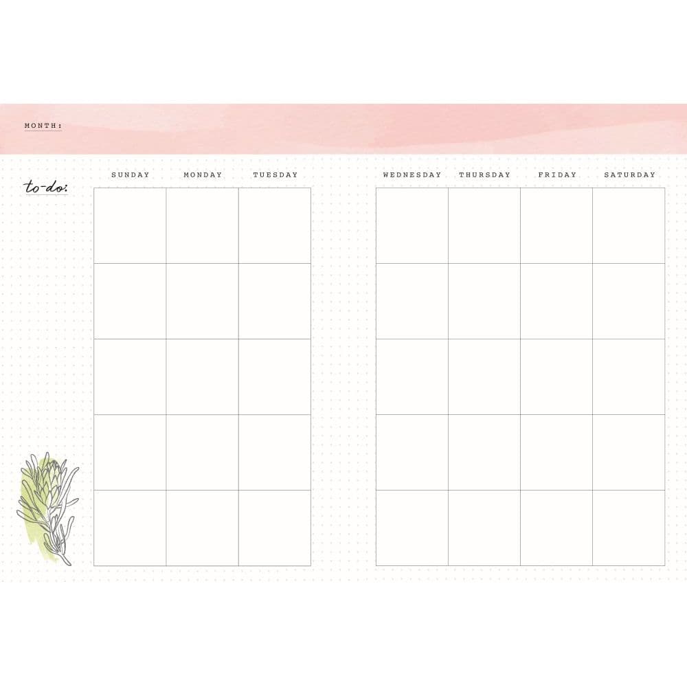 Begin With You Undated Planner Alternate Image 3