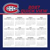 image NHL Montreal Canadiens 2027 Desk Calendar Fourth Alternate Image