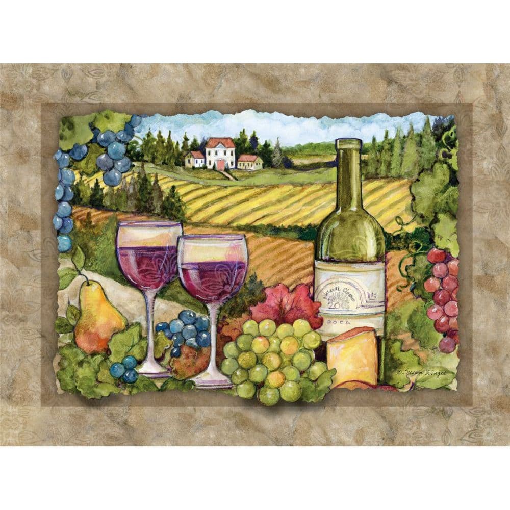 Wine Country Spec Edition Wall Calendar