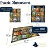 image Four Seasons Stained Glass 1000 Piece Puzzle by Lois B. Sutton Second Alternate Image