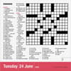 image Mensa Crossword 2025 Desk Calendar Third Alternate Image width=&quot;1000&quot; height=&quot;1000&quot;